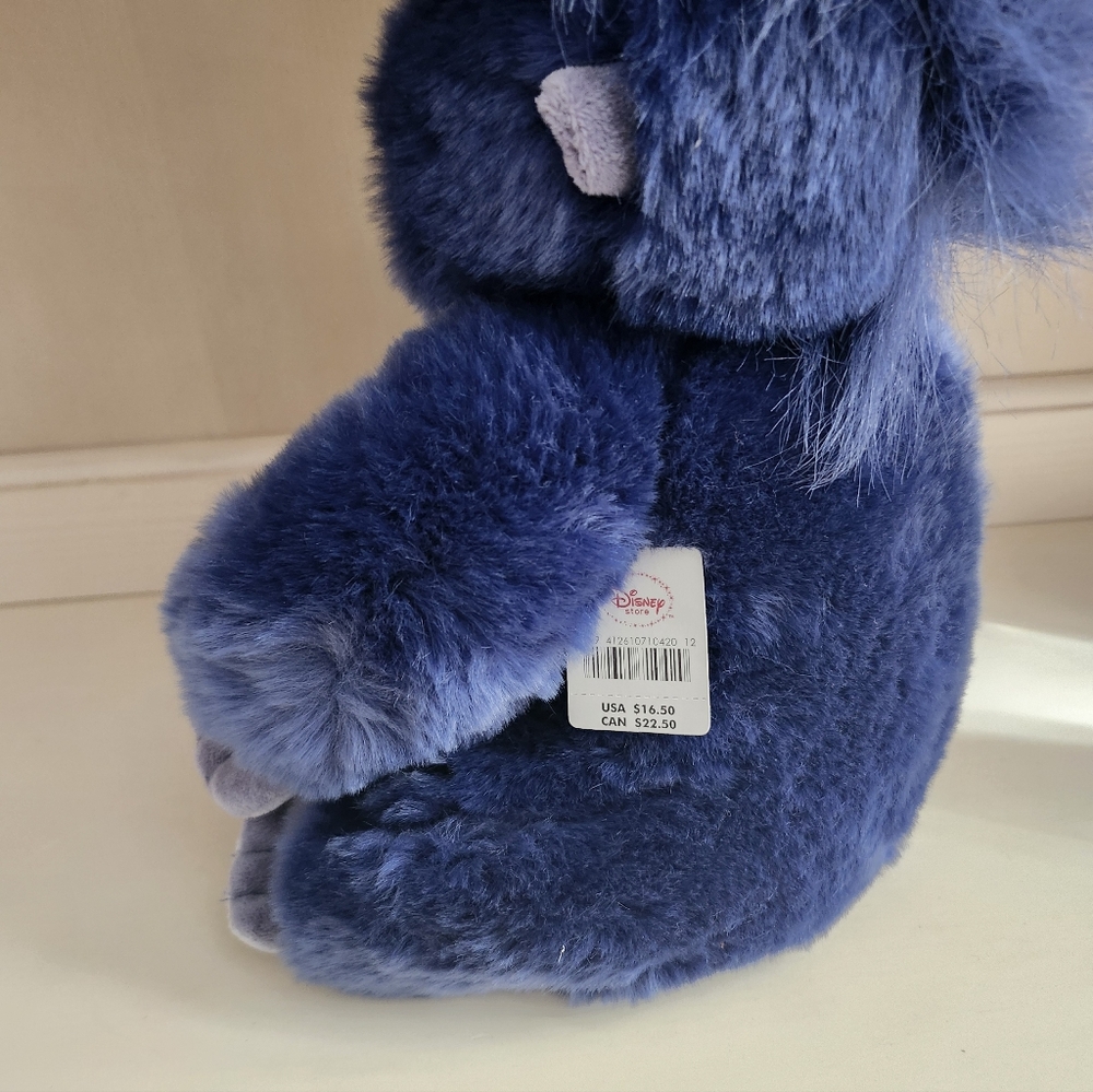 Tarzan Turk Plush Exclusive Disney Store Ape Gorilla Blue 12" Plush, New - Picture 8 of 10